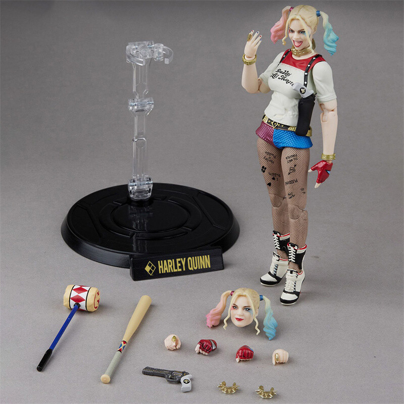 Fondjoy Harley Quinn Action Figure 1/9 Scale PVC Model Toys