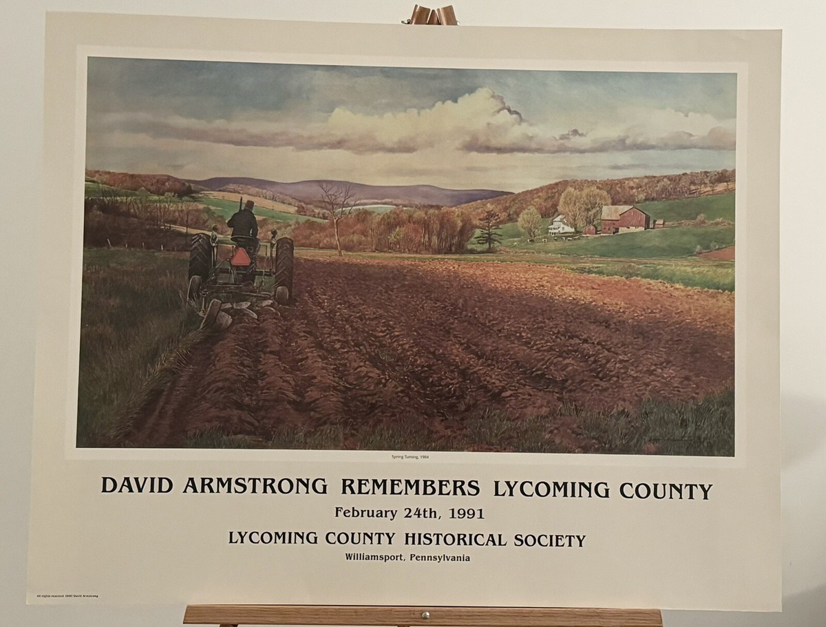 David Armstrong Rare “Spring Turning” Remembers Lycoming County