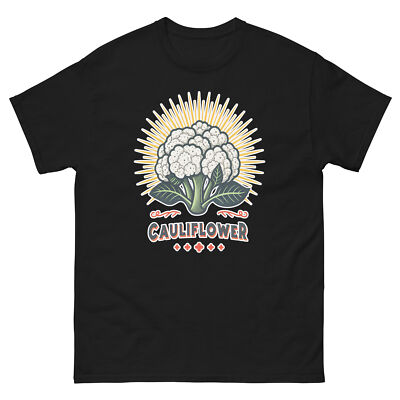 Cauliflower Fruits Vegetables Fresh Food Groceries T-Shirt