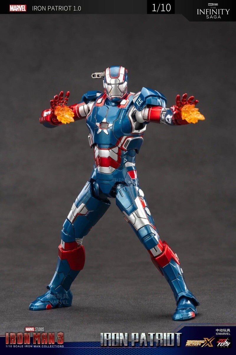 IRON PATRIOT ダイキャストフィギュア IRON MAN 3 Amazon.com: Iron Patriot Iron Man 3 Movie Masterpiece 1/6