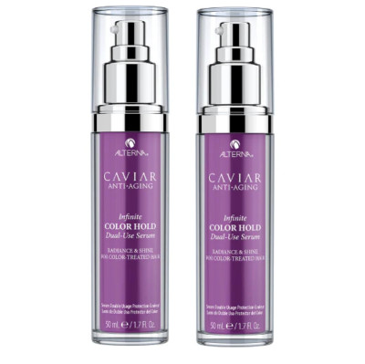 2 PACK Alterna Caviar Infinite Color Hold Dual-Use Serum, 1.7 oz/50ml