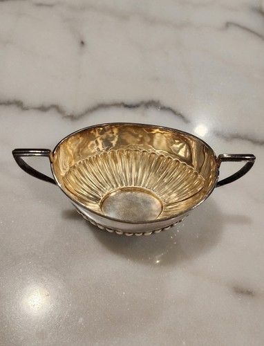 Antique 1905 England Victorian Era Sterling Silver Cream Jug Sugar Bowl/Marked F - Picture 5 of 14