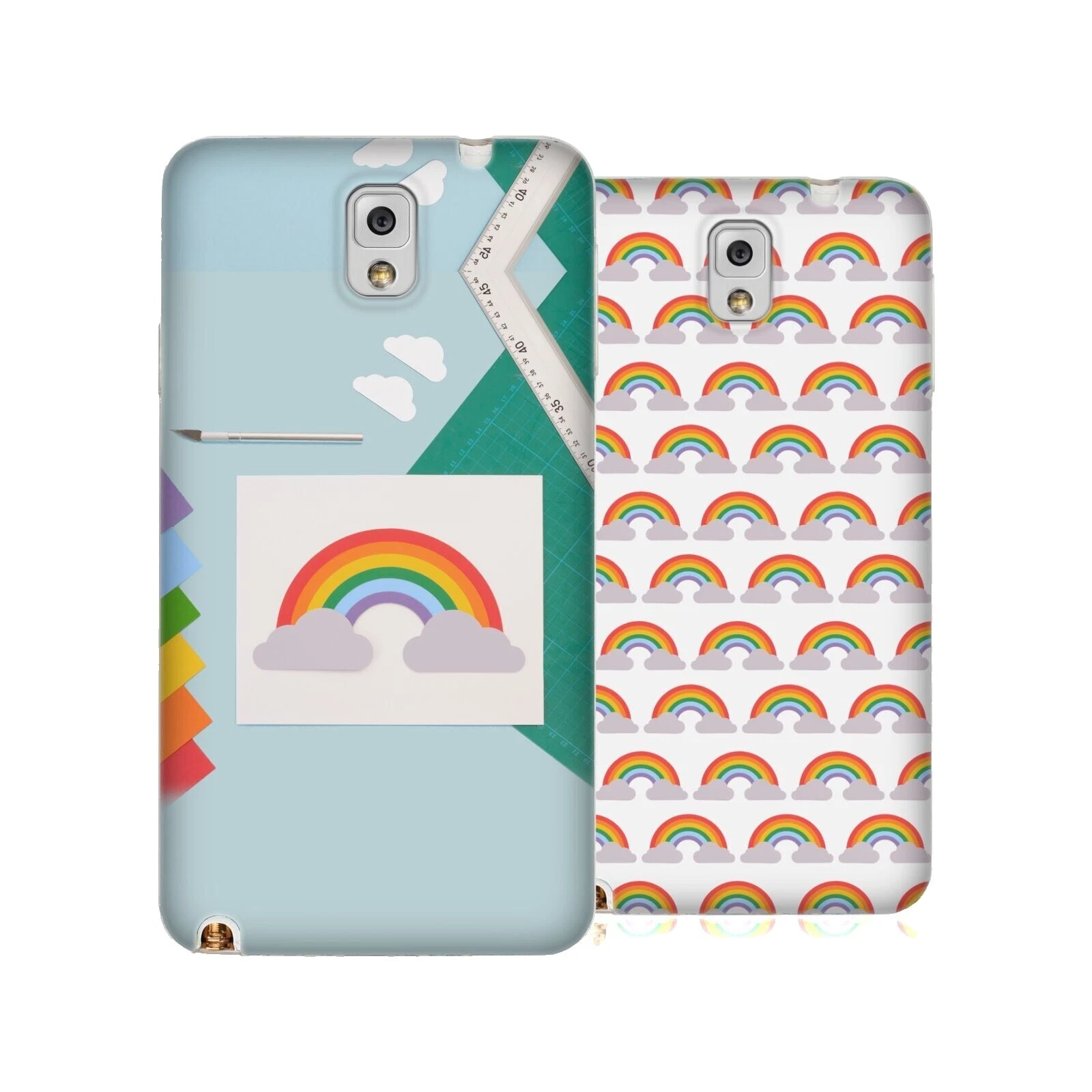 Rainbow Silicone/Gel/Rubber Cases, Covers & Skins