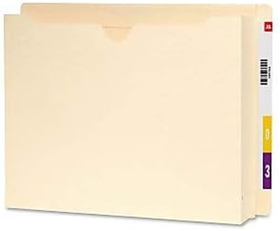 End Tab Expanding File Jacket, Reinforced StraightCut Tab, 2" Expansion, Letter eBay