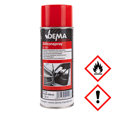 Silikonspray 400 ml Cockpitspray Kunststoffpflege Gummi Pflege Spray Profi