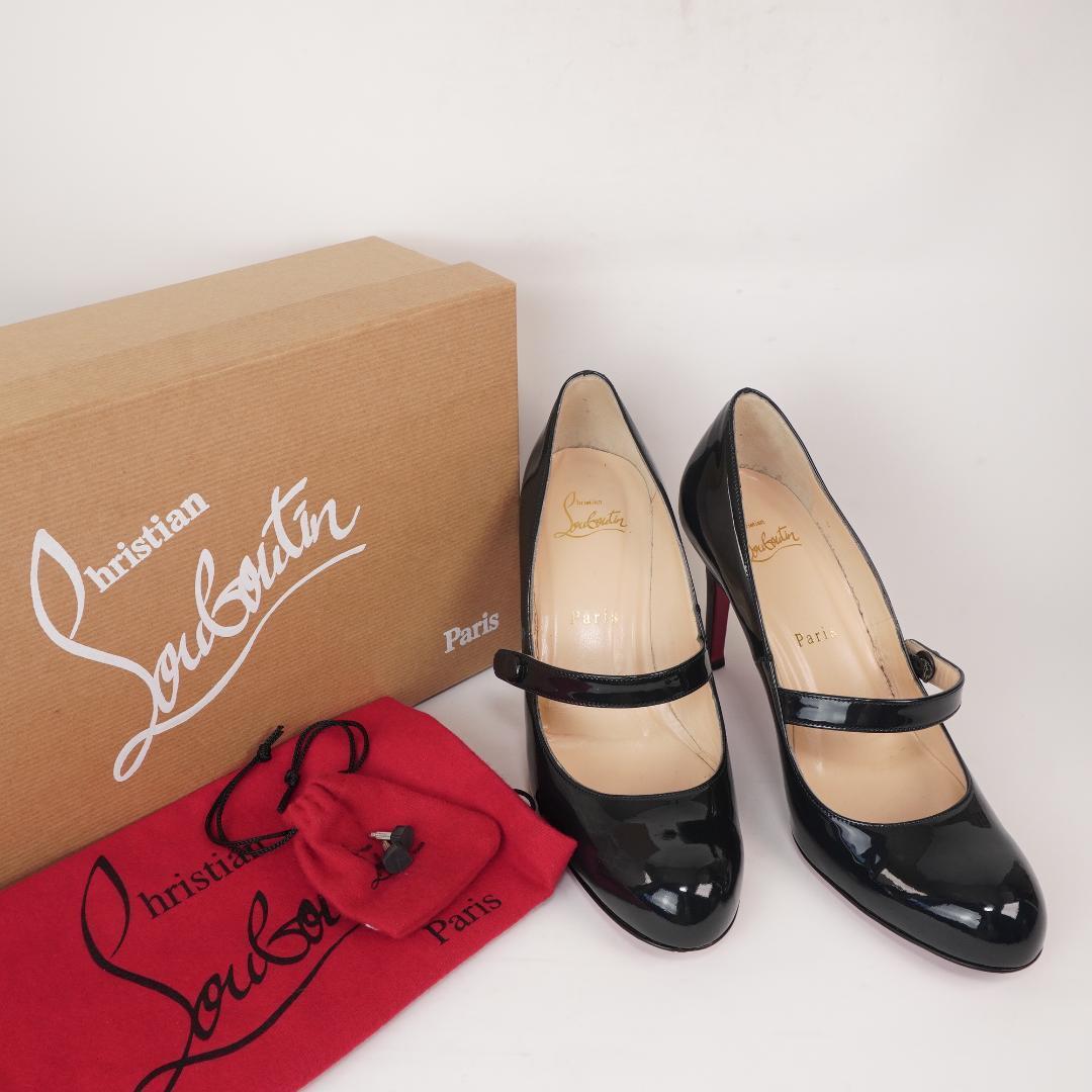 Christian Louboutin Women's Round Toe Mary Jane Pumps in Christian Louboutin Women's Round Toe Mary Jane Pumps in