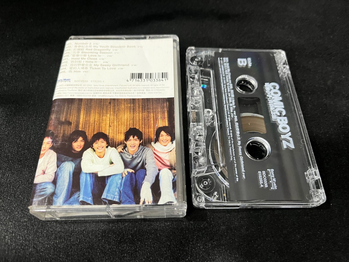 Comic Boyz Youth Souvenir Book 可米小子 2nd Album Cassette Tape