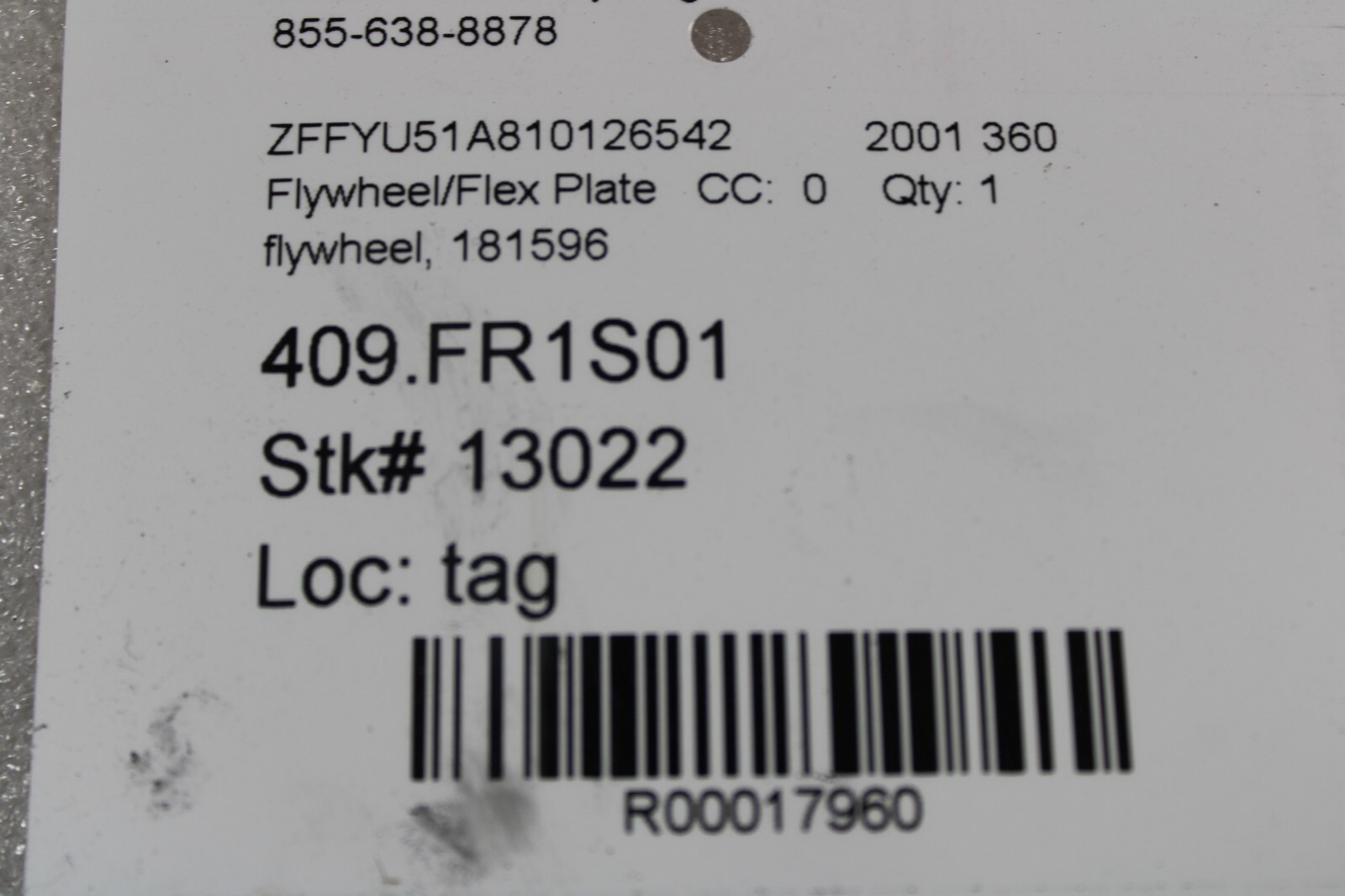 Ferrari 360, Flywheel, Used, P/N 181596