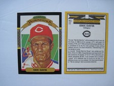 ERIC DAVIS CARDS Your Pick TOPPS Fleer Donruss Leaf Score 1987 1988 1989 1990-95