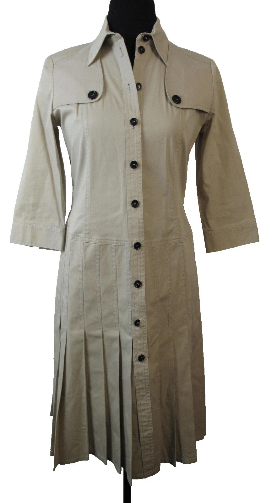 Camisa sólido Burberry London Vestidos