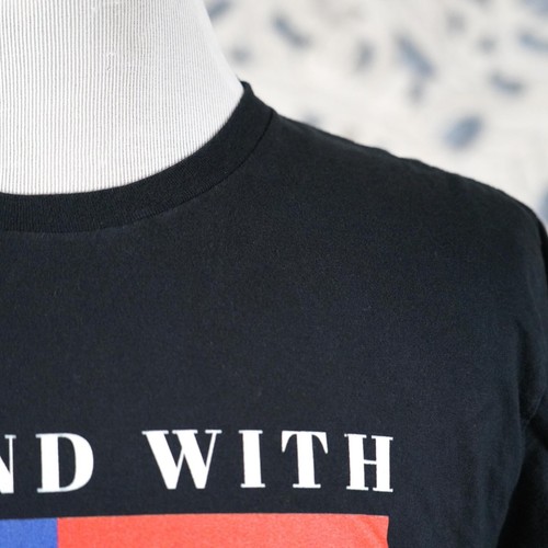 I Stand With Taiwan T-Shirt Men’s L Black Short Sleeve Graphic Flag Tee - Picture 4 of 7