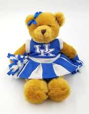 University Of Kentucky UK College Stuffed Animal Bear In Blue Outfit Plush 8"