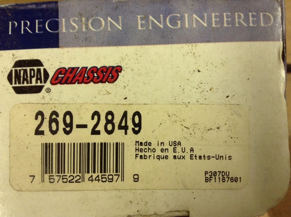 NUEVO NAPA 269-2849 extremo de barra de dirección interior - se adapta a Dodge Dakota 91-96 Foto 2 de 4
