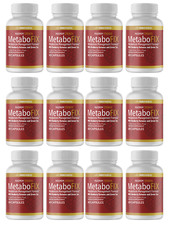 MetaboFix Supplement, Supports Metabolism  Aids in Weight Control - 12 Packs