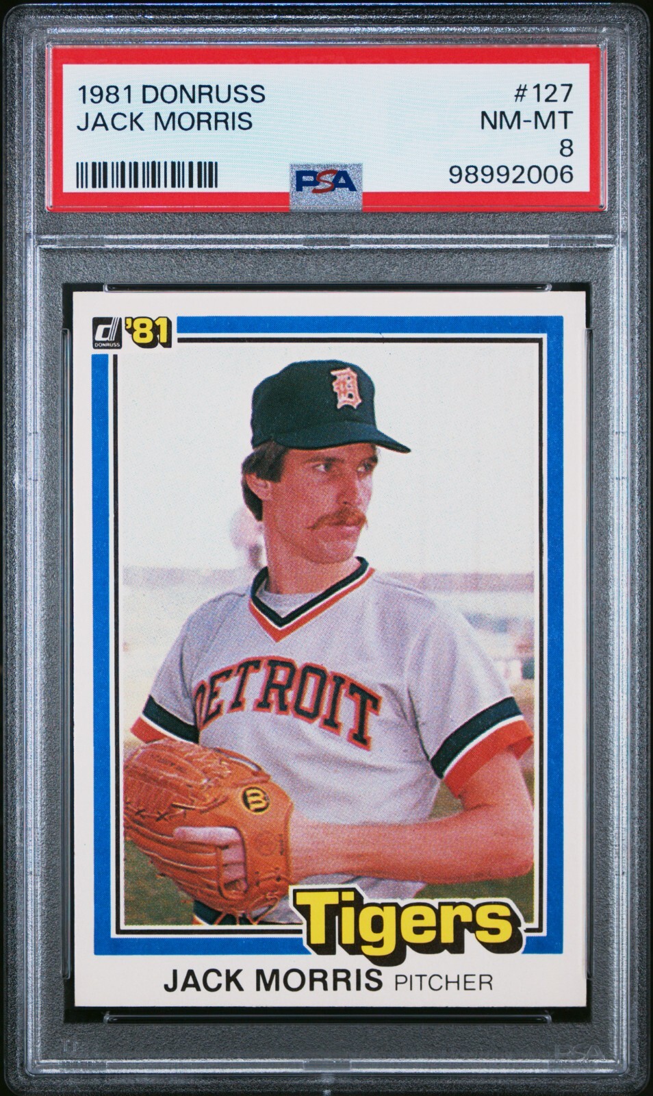 Jack Morris #127 2003 Donruss Classics Baseball