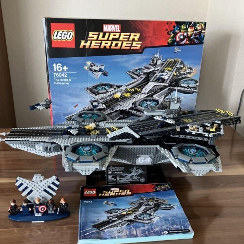 LEGO Marvel 76042 The SHIELD Helicarrier Super Herdes Boys Girls