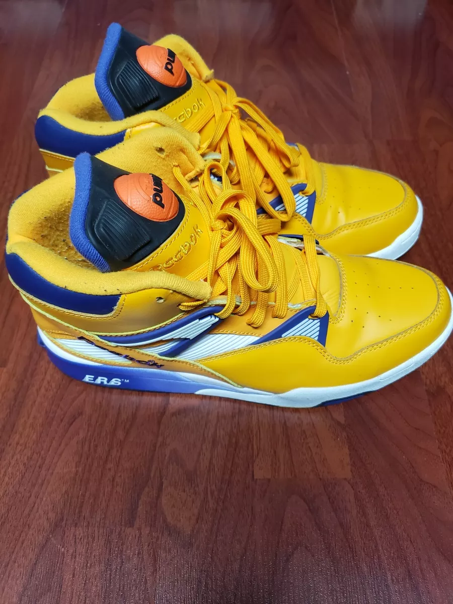 Reebok The Pump Omni Zone ERS Retro Classic The Lakers Gold/Violet