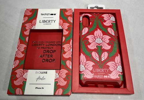 Tech21 Evo Luxe Case Azelia case Red for iphone XR 6.1" T21-6127 - Picture 2 of 6