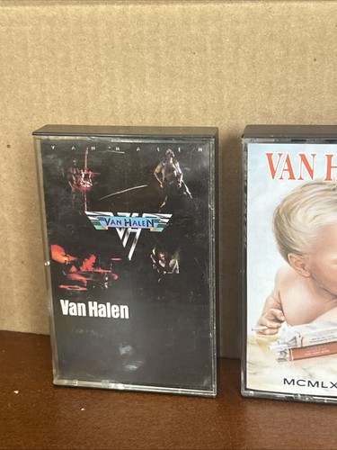 VAN HALEN 4 Cassette Tape Lot Hard Rock 1984 5150 For Unlawful Carnal - Picture 2 of 5