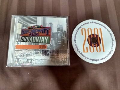 Broadway on Broadway Live from Times Square September 9, 2001 CD Pre 9/11 2 Days
