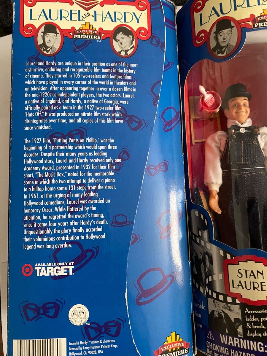LAUREL & HARDY DOLLS STAN & OLIVER Set of 2 TARGET 1997 NEW LAUREL & HARDY DOLLS STAN & OLIVER Set of 2 TARGET 1997 NEW