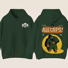 MF Doom Madlib All Caps HOODIE Full Size S-5XL