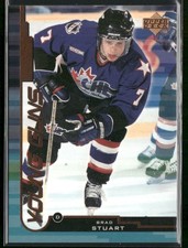 1999-00 Upper Deck Brad Stuart Young Guns #167 Swift Current Broncos