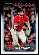 Rob Refsnyder 2024 Topps #415 Boston Red Sox