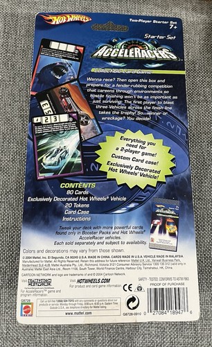 Hot Wheels 2004 Acceleracers Collectible Card Game Starter Set MIP - Picture 2 of 2
