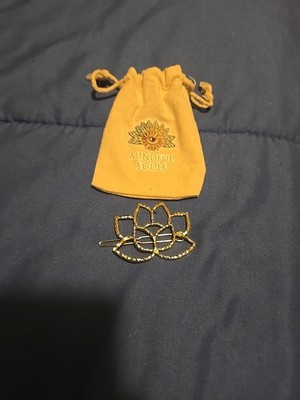 MINDFUL SOULS LOTUS FLOWER HAIR CLIP: FREE SHIPPING