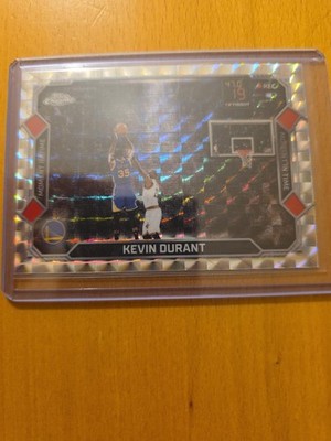 2025-26 Topps Chrome Update Kevin Durant Moment In Time MT-12 Refractor Warriors