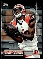 2015 Topps Past and Present Performers A.J. Green/Ickey Woods Cincinnati Bengals