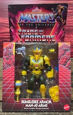 Mattel Master Of The Universe Transformers Bumblebee Armor Man At Arms New