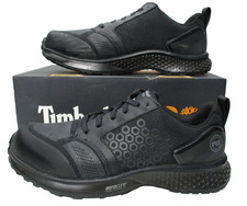 Timberland PRO Womens Reaxion Black/Black Safety Shoes Sz 8 Composite Toe