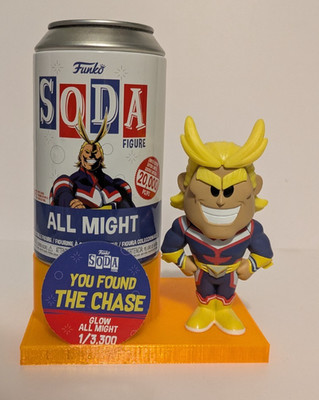 Funko Soda Chase - My Hero Academia - Glow All Might - 1/3300