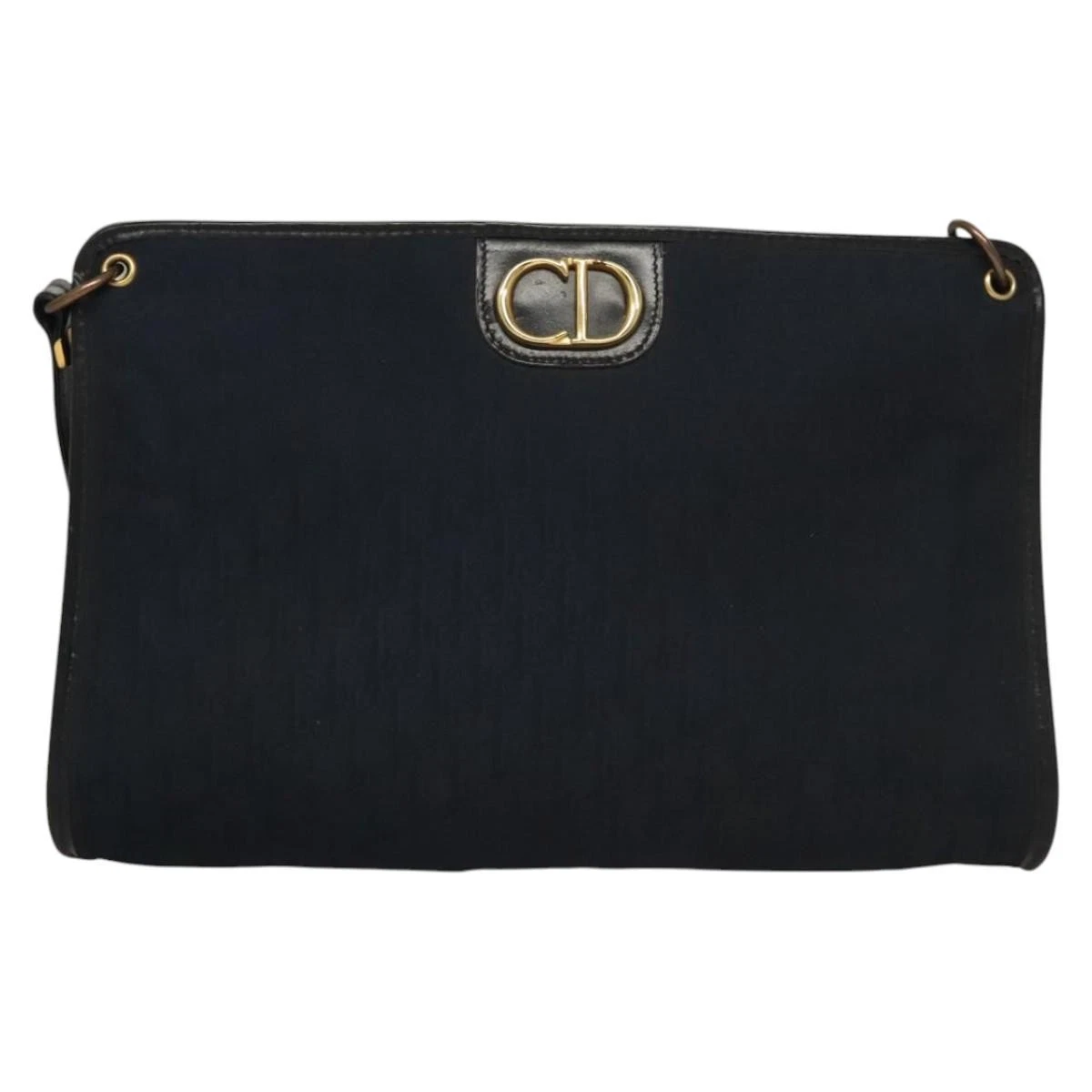 Sac bandoulière Dior Trotter en toile marine authentique