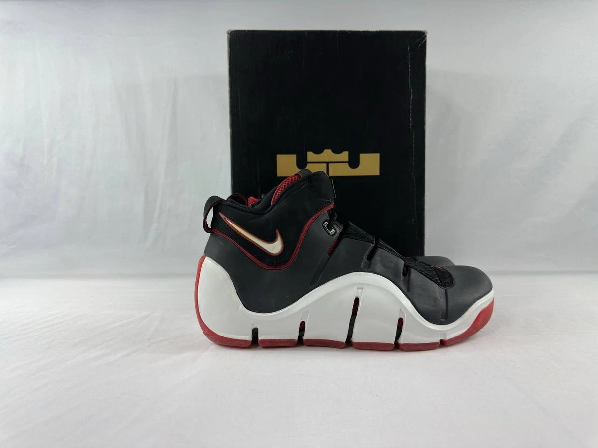 Nike Zoom LeBron 4 Black Crimson for Sale | Authenticity