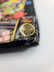 Nintendo Gotcha the Sport NES  Box Game Cart with Sleeve and Manual Styrofoam