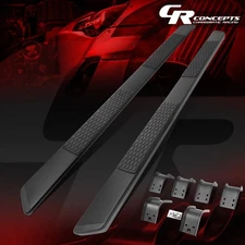 PAIR 5.5" WIDE STEP BAR RUNNING BOARD FOR 2009-2024 RAM 1500 EXTENDED QUAD CAB