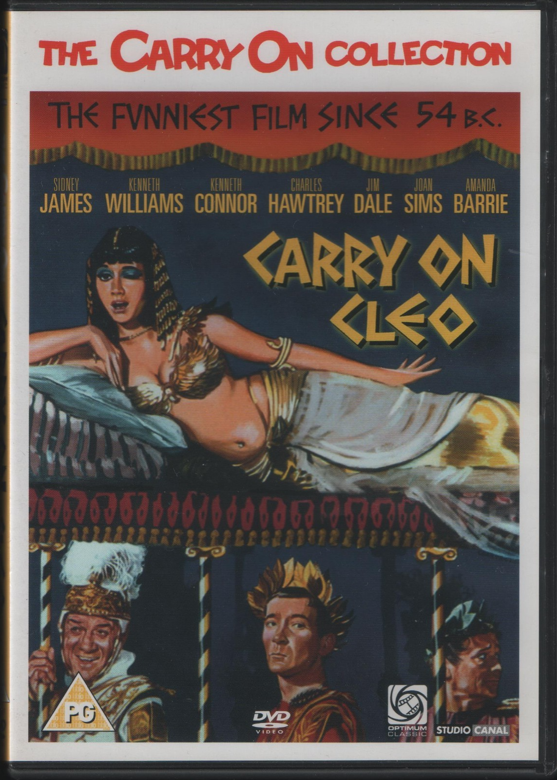 Carry On Cleo (1964) (DVD 2007) Sidney James Kenneth Williams Kenneth Connor