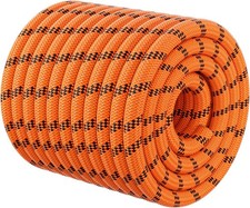 Arborist Rigging Rope 3/8 in x 100 ft, 48 Strands Double Braided, Dynamic
