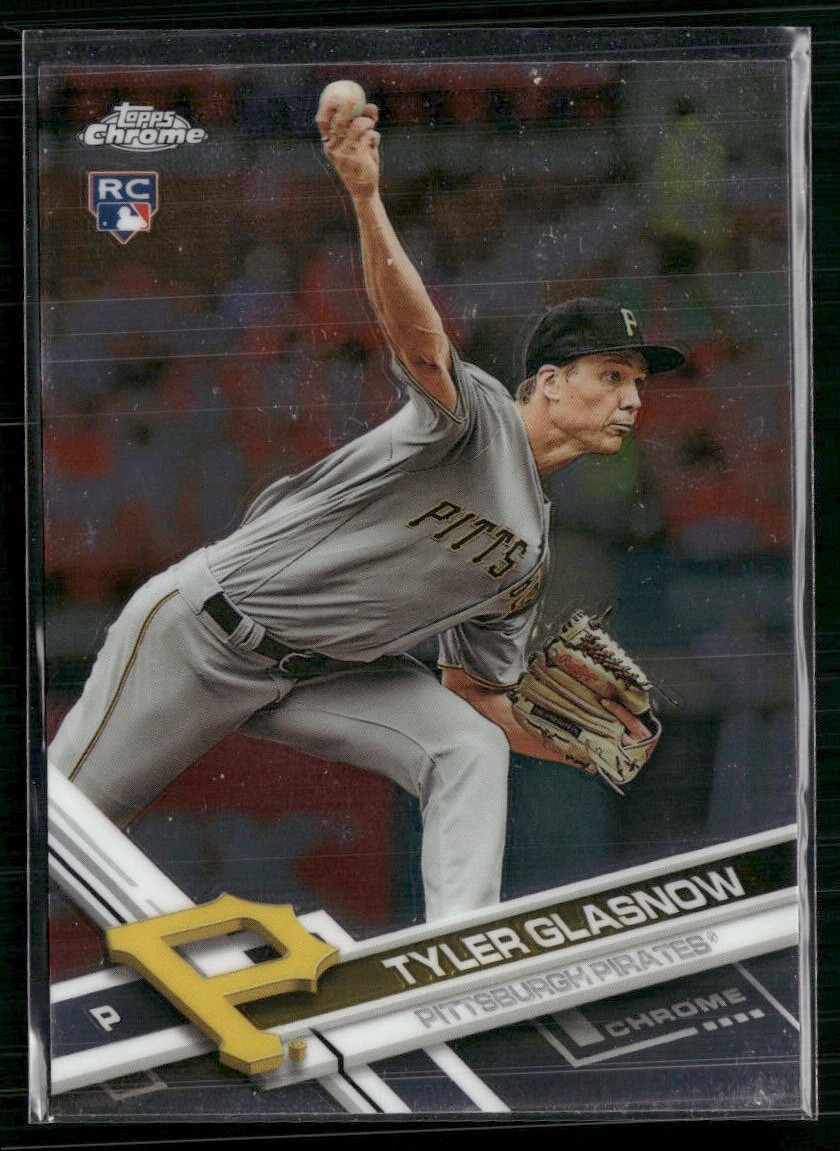 2017 Topps Chrome #189 Tyler Glasnow Rookie