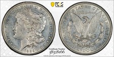 1884-S $1 Morgan Silver Dollar PCGS XF Detail