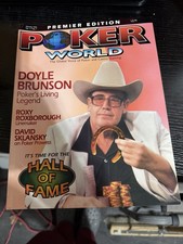 Poker World Magazine Premier Edition Jan 1995...