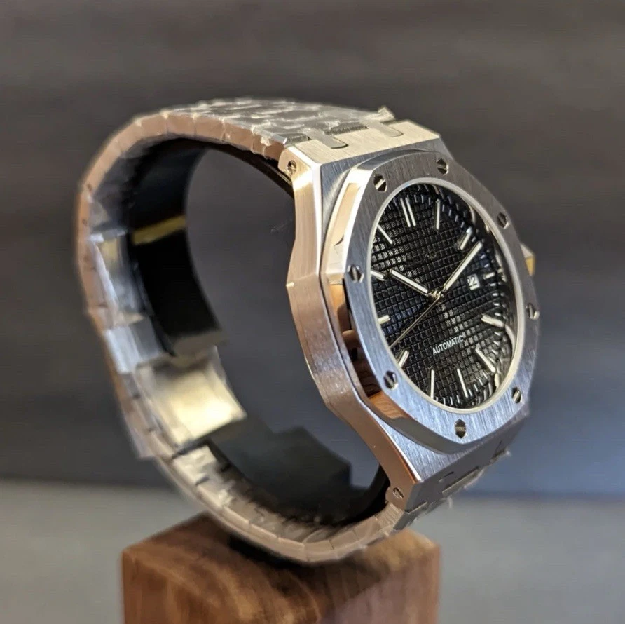 Seikoak Noir Black Tapestry | NH35 Automatic | 40mm Octagonal Case | Sapphire - Image 3 of 4