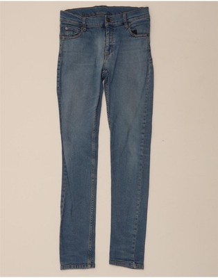 GÜNSTIGE MONDAY Damen Skinny Jeans W28 L32 blau Baumwolle CQ13