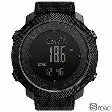 Men's Digital Sports Watch Altimeter Barometer Compass 50M Waterproof