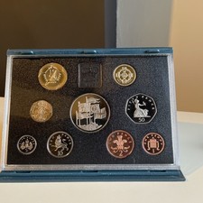 Royal Mint UK Proof Coin Set. 1996. 9 coins MINT condition. Free Postage!