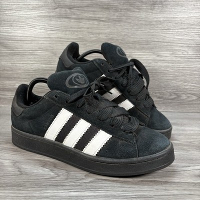 Adidas Herren Sportschuhe Größe 9 UK Campus 00s Core schwarz weiß
