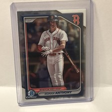 Roman Anthony 2024 Bowman Chrome ROOKIE CARD RC RED SOX